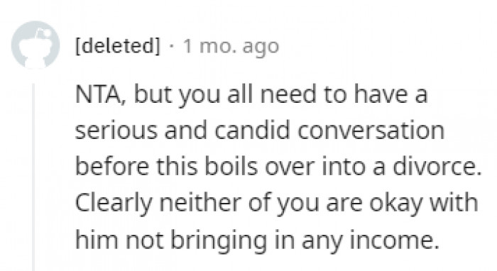 Neither of them are enjoying this situation