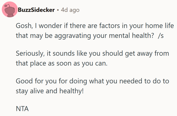 A mix of humor and honesty that cuts right to the truth: healing starts with leaving.