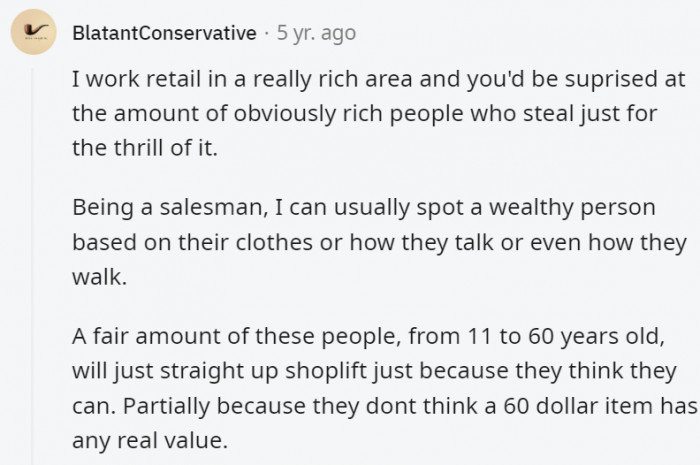 23. It's like they've lost their concept of money