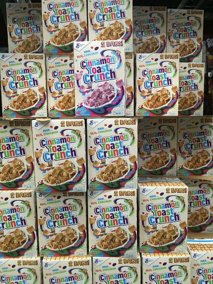 "Shiny Cinnamon Toast Crunch"