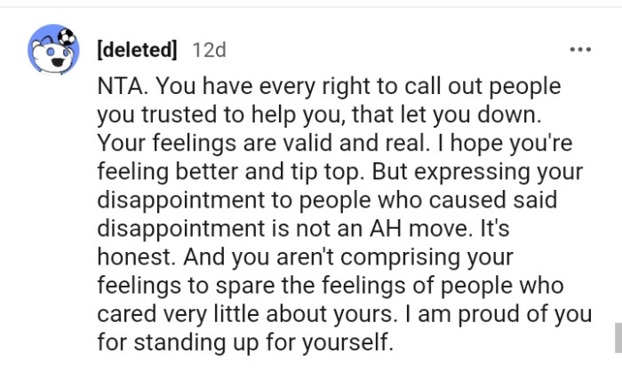 You are not compromising your feelings