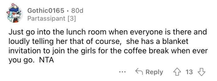 Make an announcement.