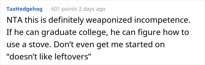 We're pretty sure cooking is taught at school at some point.