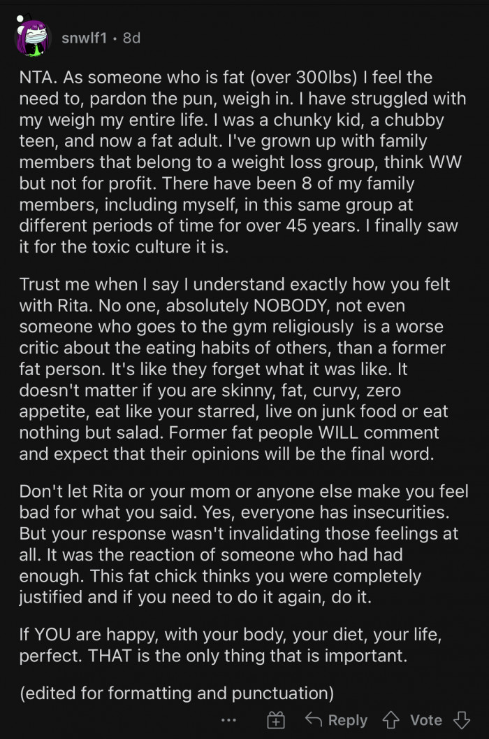 As long as you are happy, none of these things matter.