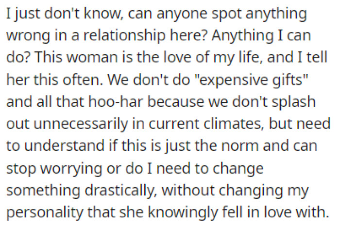 OP is now asking Reddit for advice