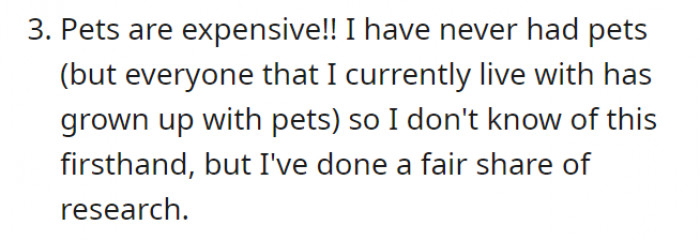 They cost a fortune. For real.