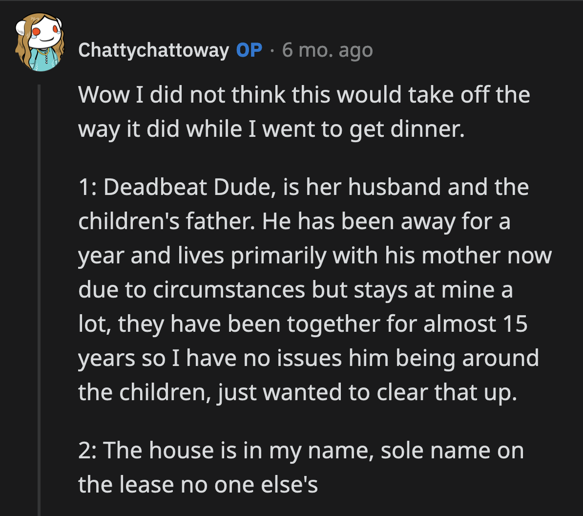OP posted a comment to clarify and add some details.