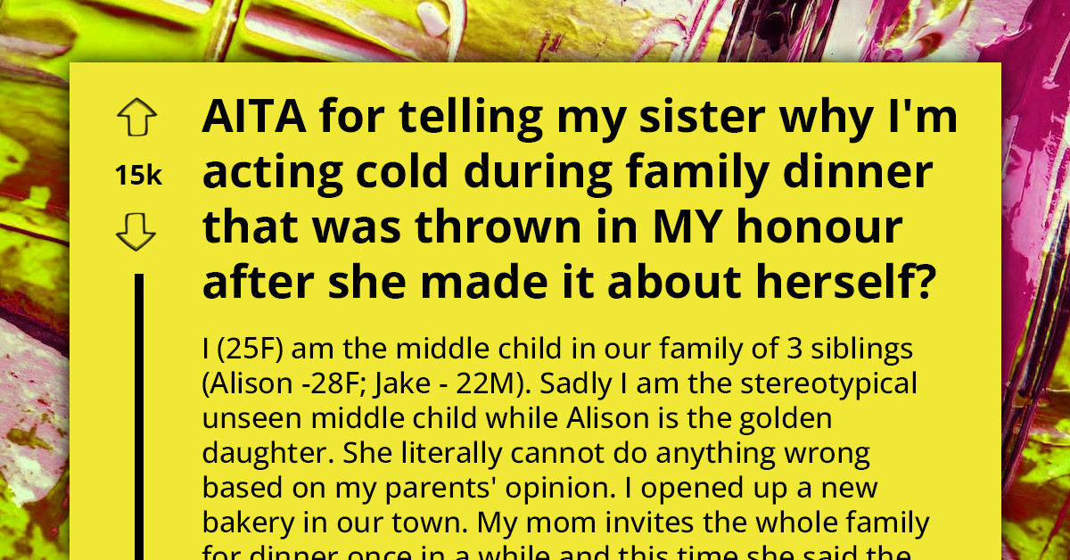 Young Baker Earns Long-Awaited Praise For Her Business, Only To Be Upstaged At Her Celebration By Older Sister's Girlfriend