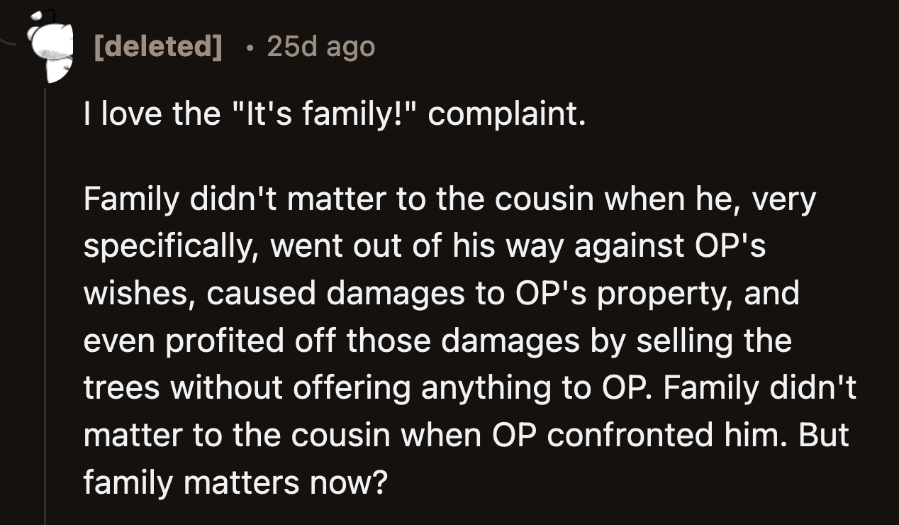 Why do they always ask the victim to be the bigger person?