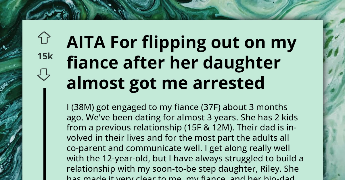 Man Angry After His Stepdaughter Almost Got Him Arrested, Fiance Thinks He Is Overreacting