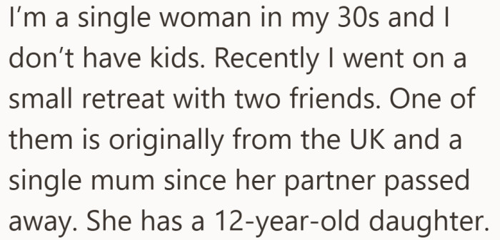 The trip included two friends and their kids, which meant plenty of time sitting around talking and observing each other’s families.