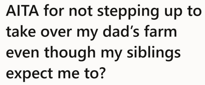 What started as helping out has now turned into an expectation he never agreed to.