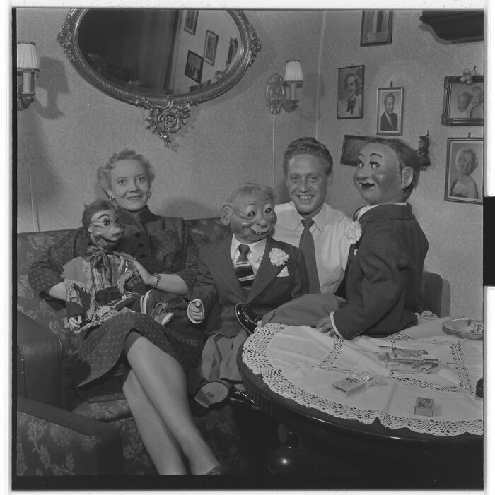 "Inger Jacobsen And Jackie Hein Bülow Jantzen, 1954"