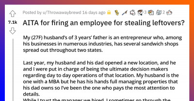 Manager Fires Single Mom Employee For "Stealing" Throwouts, Online Community Reacts