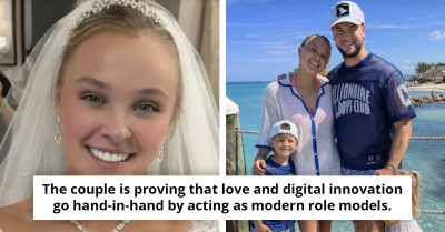 JoJo Siwa shares insights on her future family plans with boyfriend Chris Hughes following the release of AI-generated family images.
