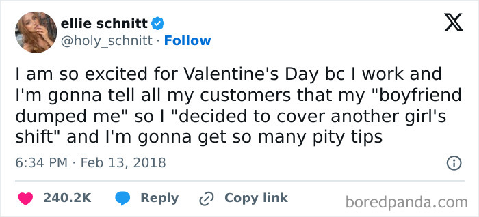 36. Pity tips