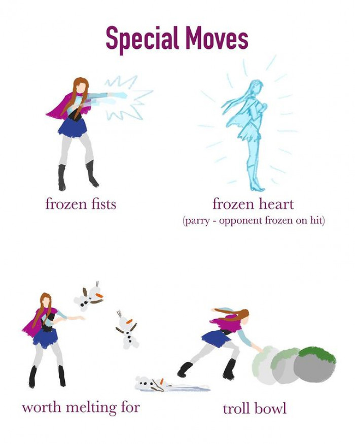 Check out Anna's special move