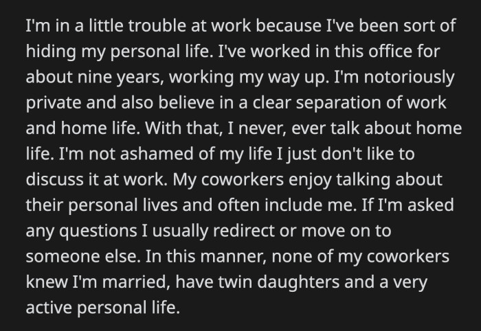 Their other coworkers acted like Melinda's insider info was Watergate