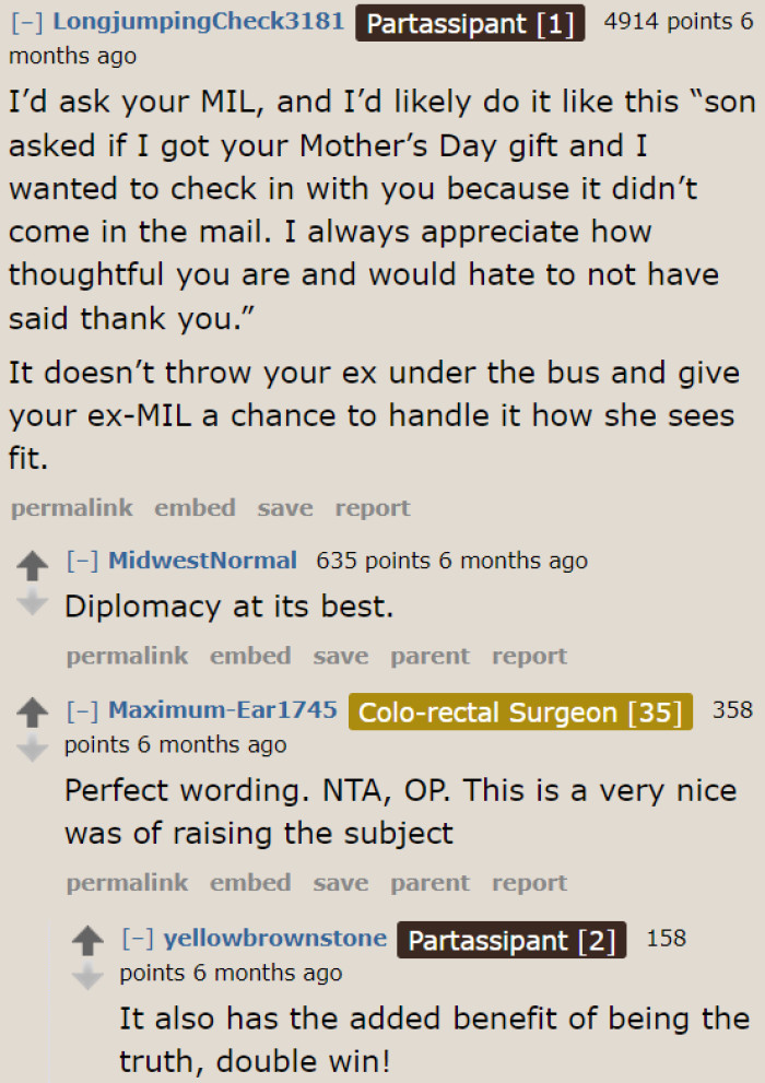 The way to make this work is for the OP to choose her words wisely. As long as she maintains respect and appreciation for the ex-MIL, it shouldn't cause drama.