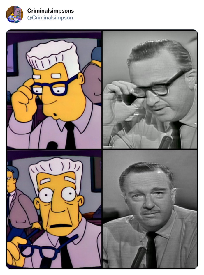 8. Walter Cronkite - American Broadcaster