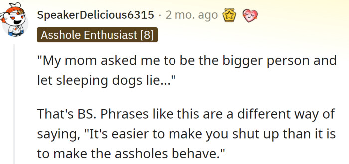 Well, it makes sense