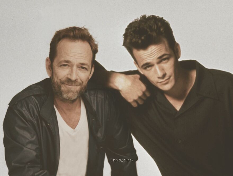 17. Luke Perry And Dylan McKay