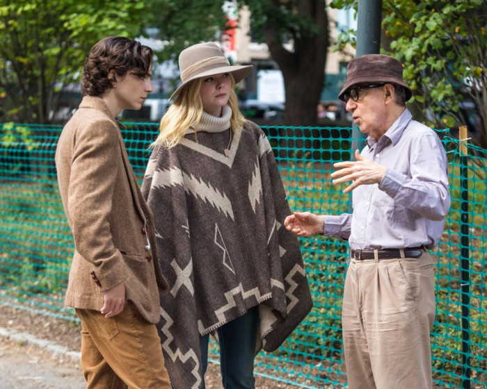Timothée Chalamet donating salary in support of the #MeToo movement.