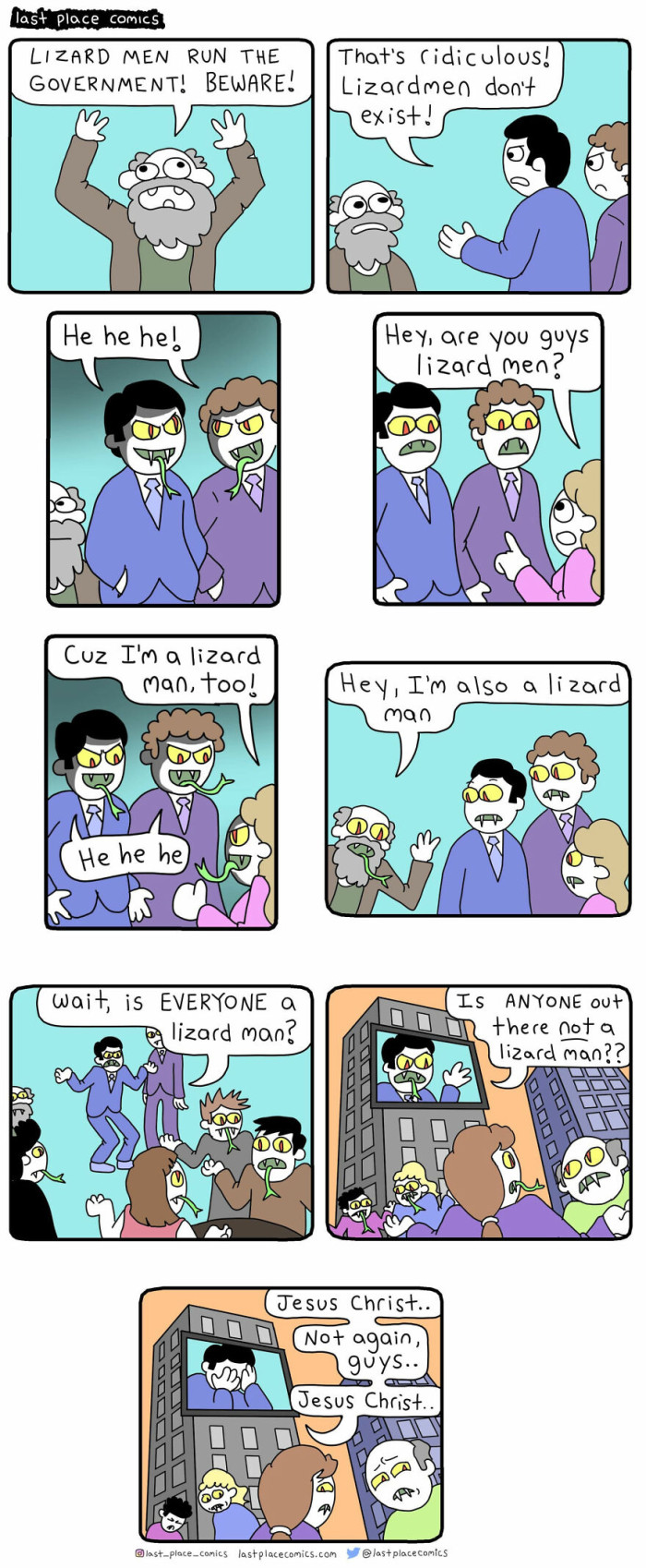 This one might not make a lot of sense to some of you, but if you're into conspiracies and the secrets of our government, then you'll get it.