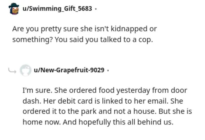 The parent learns a valuable lesson about teaching responsibility