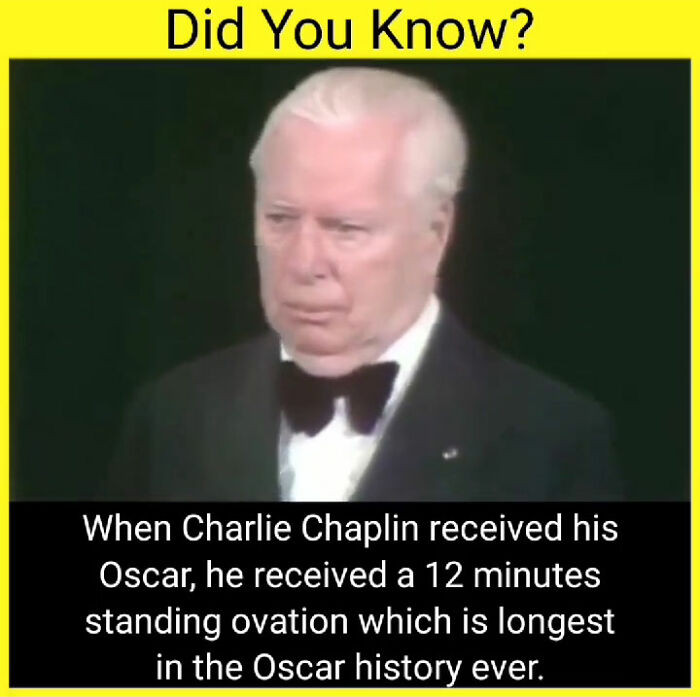 19. Longest standing ovation ever: