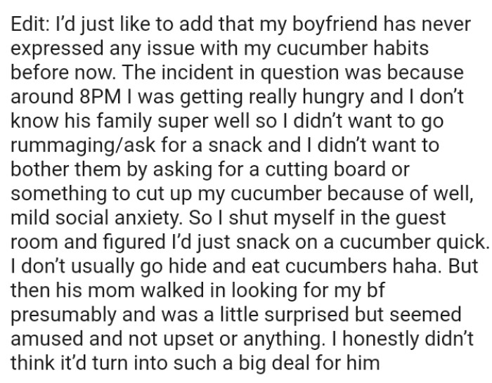 The OP added this edit just to further clarify things