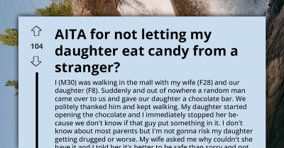 Dad’s Protective Move Over Candy Leaves His Wife Furious and Daughter in Tears