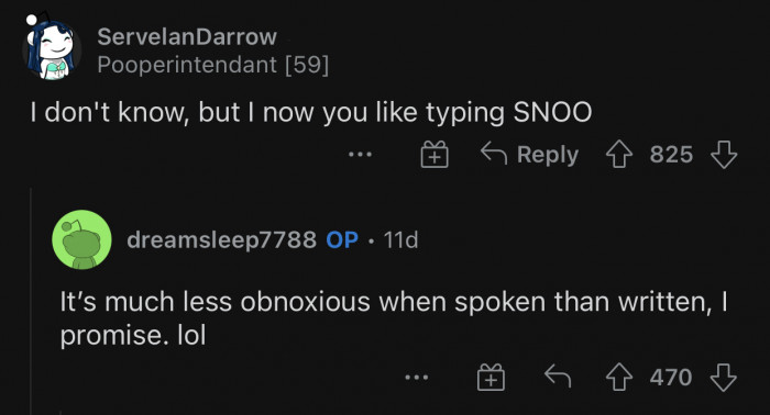 SNOO is kind of a weird name, to be honest.