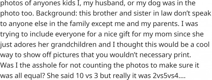 OP explained that the SIL was doing some bad math