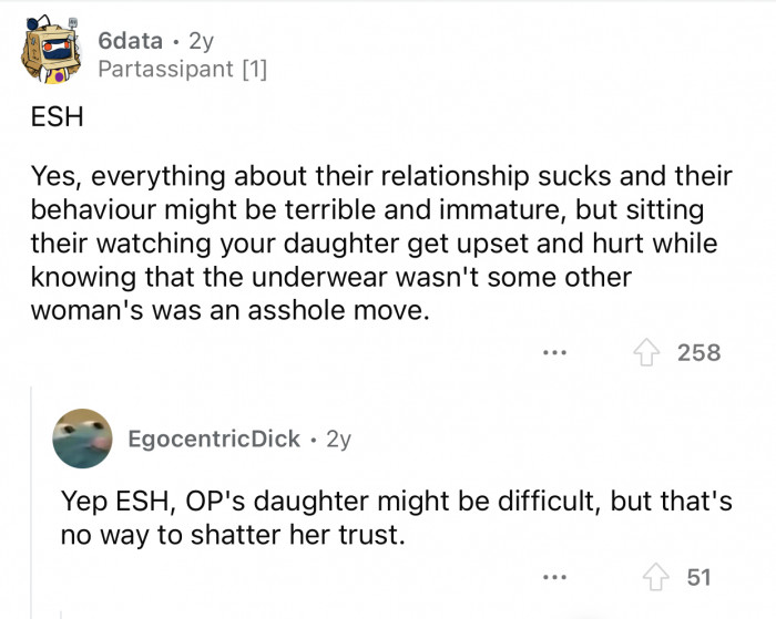 Their relationship might be toxic, but OP could have saved them from that drama.