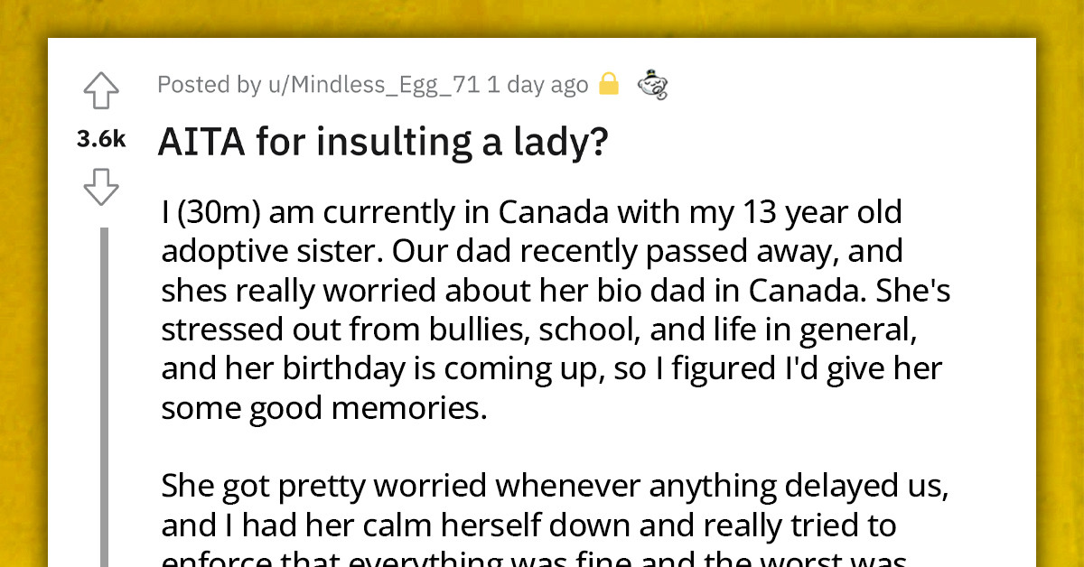 Redditor Insults Woman For Stopping His Autistic Sister From Pacing Around Due To A Delay In Their Flight