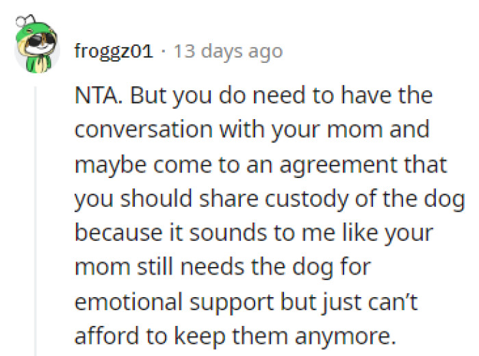 Time for a conversation