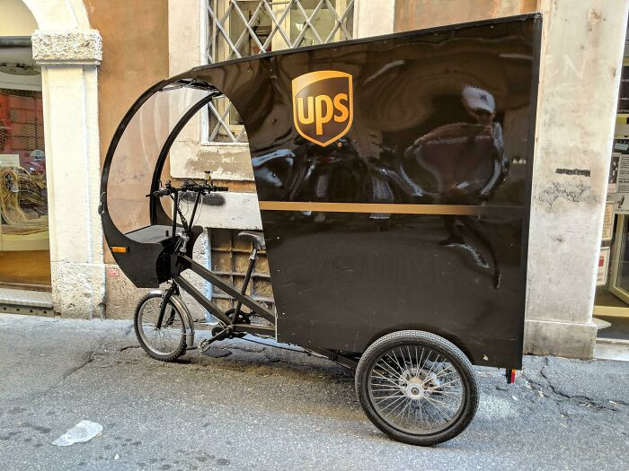 15. In Italy, UPS employs these nifty