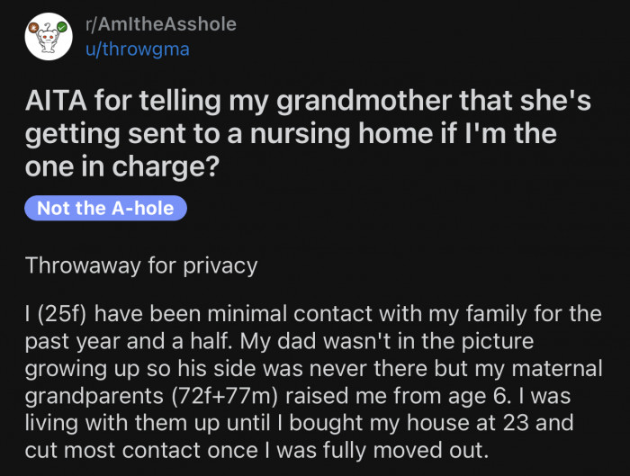 Here's the original post by Reddit user u/throwgma: