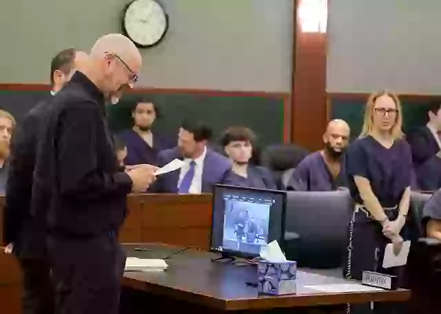 Aaron Goodwin confronted Victoria in court.