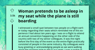 Redditor Shares His Actions When Another Passenger Thought She Could Claim His Seat