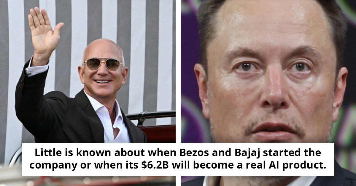 Elon Musk's sharp 5-word reaction to Jeff Bezos' $6.2 billion AI venture launch