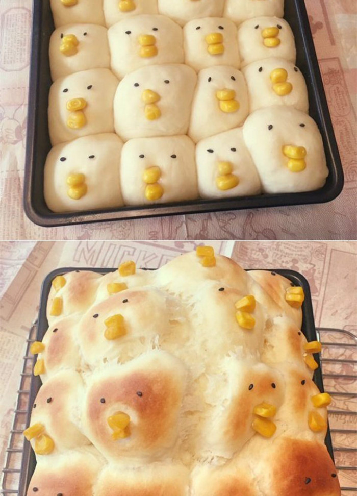 7. Baked Chicken Bread
