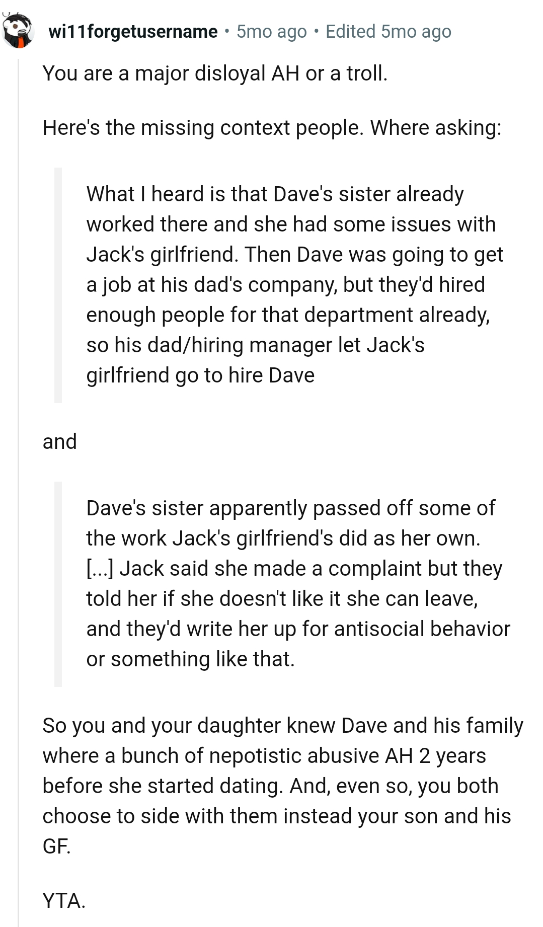 This Redditor is happy to reveal what happened