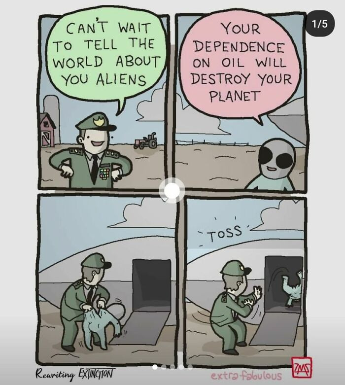 22. Your dependence on oil will destroy your planet