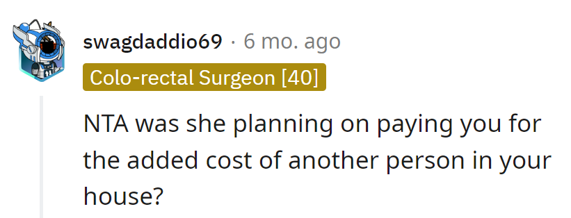 Was she planning on a 