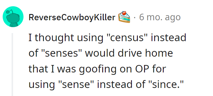 Olympic-level typos, but the gold goes to hubby for patience.