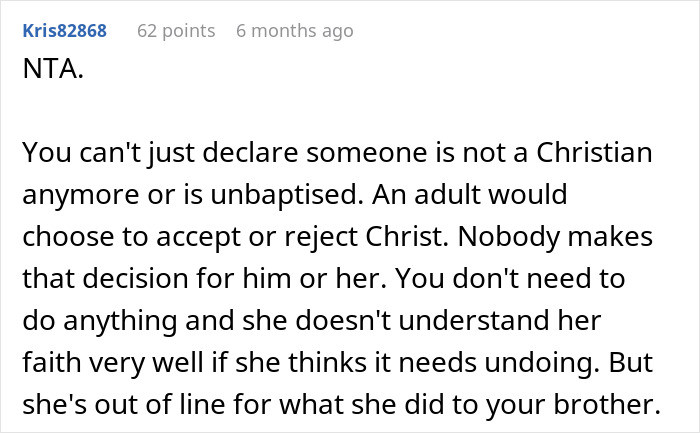 Choosing to accept or reject Christ