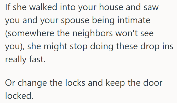 She’ll Stop Dropping By Once She Walks In on Something She Shouldn’t See.