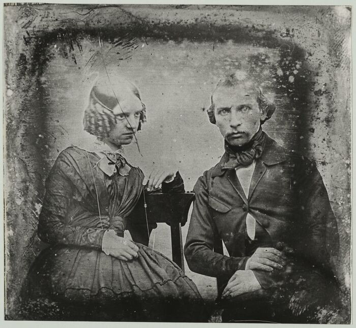 "Portrait Of Emily Of Stratford (Just Hours After She Died) And Carl Weber"